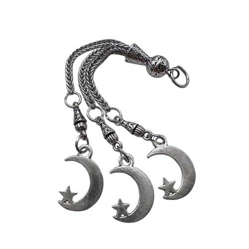 Antike Silberplattierte Metall Quasten Pinsel Accessoires Vintage Schmuckzubehör Halskettenarmbandanschlüsse Antike Silberplattierte Metall Quasten Pinsel Accessoires Vintage Schmuckzubehör Halskettenarmbandanschlüsse von HDOYTXXM