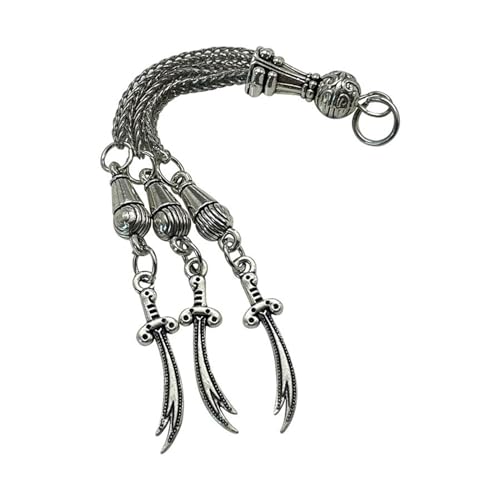 Antike Silberplattierte Metall Quasten Pinsel Accessoires Vintage Schmuckzubehör Halskettenarmbandanschlüsse Antike Silberplattierte Metall Quasten Pinsel Accessoires Vintage Schmuckzubehör Halskettenarmbandanschlüsse von HDOYTXXM