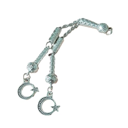 Antike Silberplattierte Metall Quasten Pinsel Accessoires Vintage Schmuckzubehör Halskettenarmbandanschlüsse Antike Silberplattierte Metall Quasten Pinsel Accessoires Vintage Schmuckzubehör Halskettenarmbandanschlüsse von HDOYTXXM