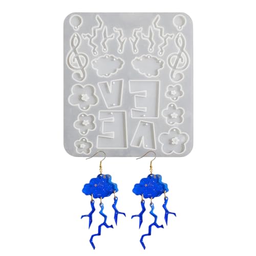 Einfache Freisetzung Flexibler Silikonform Mit Eleganten Designs Tragbar Für Herzblumenschmuck Kreation Täglich Freizeitgebrauch Customes Geschenke Schmuckform von HDOYTXXM
