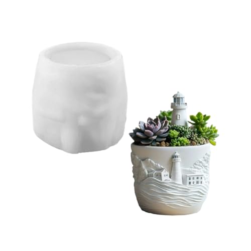 Elegante Blumenform Geformte Robuste Silikonblumentöpfe Schimmel Werkzeug Schmuckzubehör Für Heimnutzung Harzkunst Enthusiasten Blumen Handwerk Silikonform von HDOYTXXM