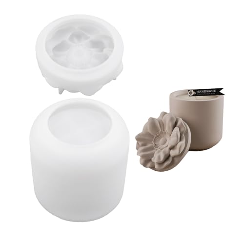 Flexible Robuste Silikon Epoxidharzkasten Schimmel Blumförmige Glasgerichte Für Handwerk Und Home Dekoration Silikon Set von HDOYTXXM