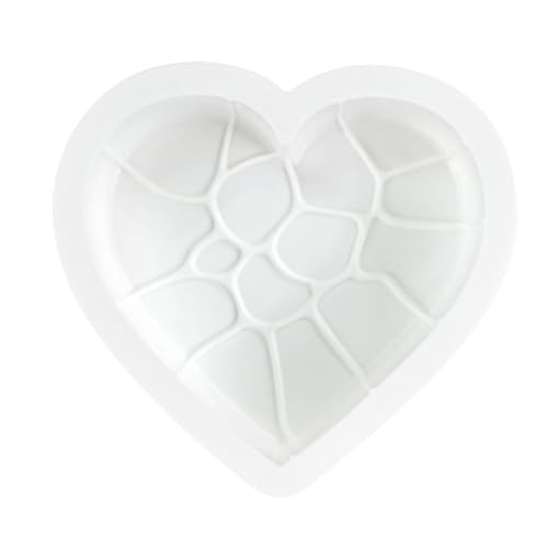 Fondant Schokoladenformen Risse Herz Silikonformen Mousses Kuchen Dekoration Werkzeug Kerzenseife Seifenformen Leicht Zu Reinigen Fondant Schokoladenformen Risse Herz Silikonformen Mousses Kuchen Dekoration Werkzeug Kerzenseife Seifenformen Leicht Zu Reinigen von HDOYTXXM