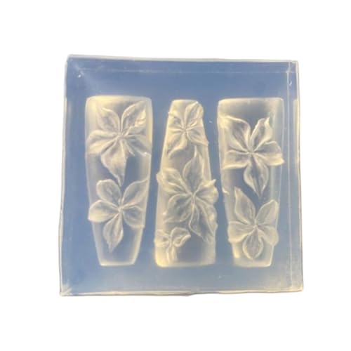 Geschnitzte Blumennägel Kunst Silikonform Tragbares Handgefertigtes Handwerkswerkzeug Für Anpassbare Nägel Schmuck Maniküre Vorlage Blumennagelform Geschnitzte Blumennägel Kunst Silikonform Tragbares Handgefertigtes Handwerkswerkzeug Für Anpassbare Nägel Schmuck Maniküre Vorlage Blumennagelform von HDOYTXXM