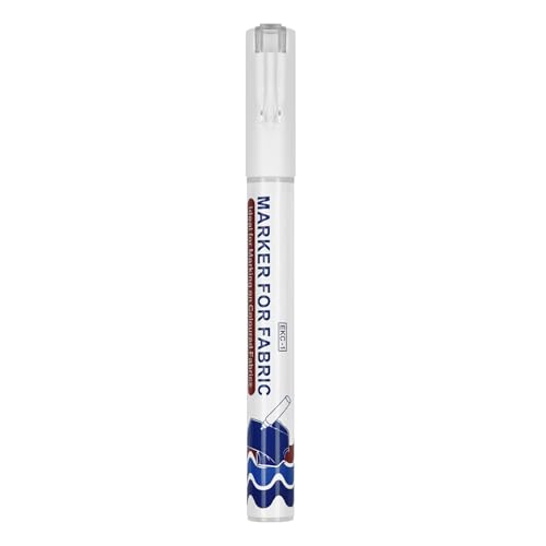 HDOYTXXM Permanenter Stoffstift Weißer Stoffmarker Zum Zeichnen Von Lederjeans Schnell Trocken Wasserfeste Stofffarbe Stift HDOYTXXM Permanenter Stoffstift Weißer Stoffmarker Zum Zeichnen Von Lederjeans Schnell Trocken Wasserfeste Stofffarbe Stift von HDOYTXXM