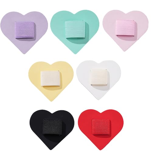 HDOYTXXM Set Von 7 Liebe Herzförmige Stiftclip PU Leder Selbstkleber Bleistifte Schreiben Lieferungen Laptopszubehör HDOYTXXM Set Von 7 Liebe Herzförmige Stiftclip PU Leder Selbstkleber Bleistifte Schreiben Lieferungen Laptopszubehör von HDOYTXXM