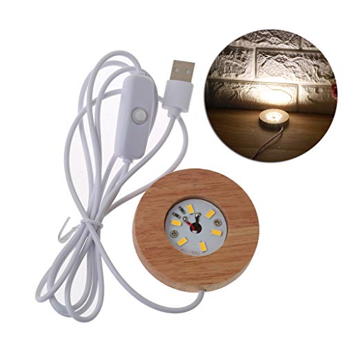 Handgefertigter Harzkunst Dünne LED Holz Display Basisharz Display Runde Holz Nacht Basis Harz Ornament Ständer Handwerkshandwerk Handgefertigter Harzkunst Dünne LED Holz Display Basisharz Display Runde Holz Nacht Basis Harz Ornament Ständer Handwerkshandwerk von HDOYTXXM