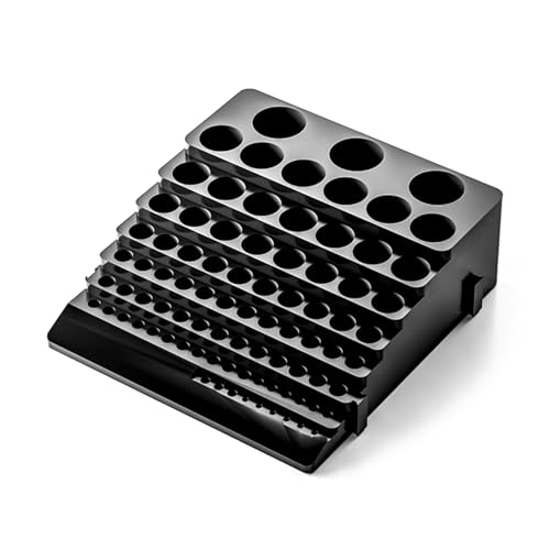 Hohe Kapazität 85 Löcher Schwarzer Speicherbox Rack Für Bohrerbits Und Frässesträger Multifunktional Tool Organisatoren Fall Hohe Kapazität 85 Löcher Schwarzer Speicherbox Rack Für Bohrerbits Und Frässesträger Multifunktional Tool Organisatoren Fall von HDOYTXXM