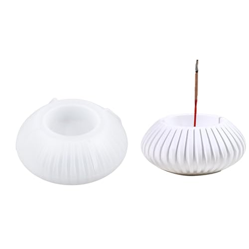 Multifauntale Raubüberwachung Halterform Basteln Formen Candlestick Silicon Kerzenhalterung Für Kerzenhalter Easy Release Harzform von HDOYTXXM