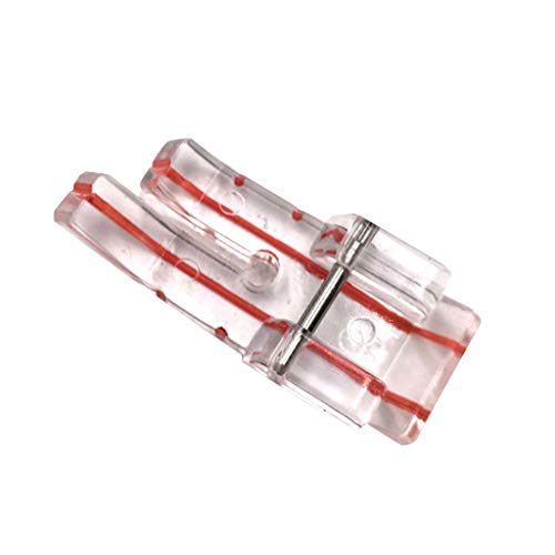 Patchwork Clear Presser Foot 1/4 "(Viertel Zoll) Nähmaschinen Pressevertretung Fuß Quilt Low Shank Snap On von HDOYTXXM