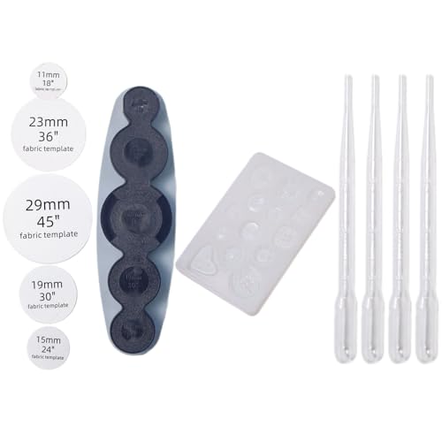Personalisierte Abdeckungsknöpfe Formen 11mm 15 Mm 19mm 23 Mm 29 Mm Stoffabdeckungsknöpfe Harzformen Für Kleidungsdekorationen von HDOYTXXM