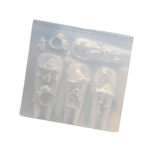 Realistisches Design Silikonnägel Art Accessoires Schimmel Für Handwerk Schmuck Die Sichere Einfache Nägel Charme Anfängerfreundlicher Nagelhandwerk Machen von HDOYTXXM