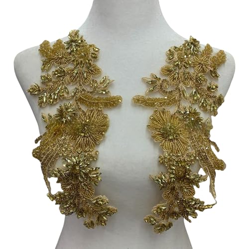 Stickerei Perlenflecken Weizenflecken Blumenanwendungen Für Einfache Anwendung Auf Verschiedenen Textilhandwerkskostümzubehör Accessoire Stickerei Perlenflecken Weizenflecken Blumenanwendungen Für Einfache Anwendung Auf Verschiedenen Textilhandwerkskostümzubehör Accessoire von HDOYTXXM
