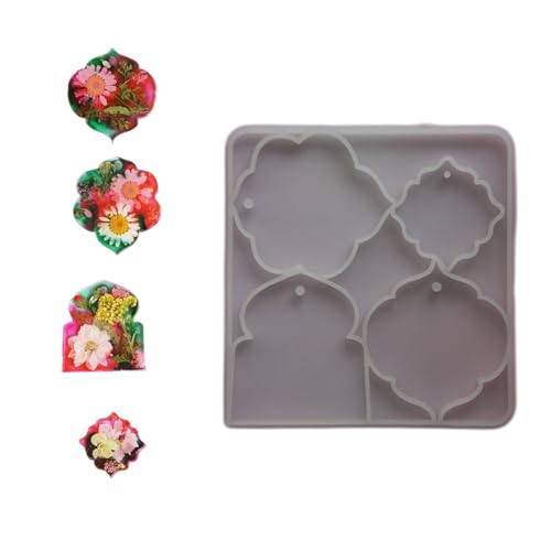 Vier Verschiedene Blumenpendellformen Hitzebeständiges Silikon Für Zubehör Professioneller Schmuck Ergänzungen Einfacher Freisetzungsschmuck Machen Schimmelpilze Vier Verschiedene Blumenpendellformen Hitzebeständiges Silikon Für Zubehör Professioneller Schmuck Ergänzungen Einfacher Freisetzungsschmuck Machen Schimmelpilze von HDOYTXXM