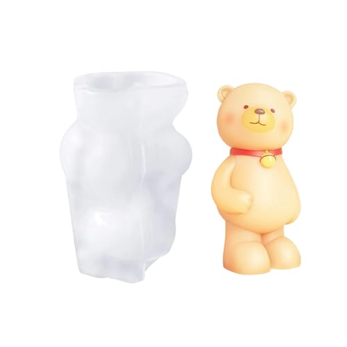 Wiederverwendbare Silikonform Zum Handwerk Schöner 3D Bärenkerze Wiederverwendbare Silikonform Zum Handwerk Schöner 3D Bärenkerze von HDOYTXXM