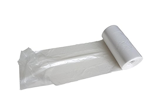 (Packung mit 2500 Stück) (5 Rollen x 500) HDPE Bags 22 x 4 x 38 cm, Staubbeutel in Rollen, Staubbeutel Lebensmittel Verpackung Paket Shop von HDPE bags