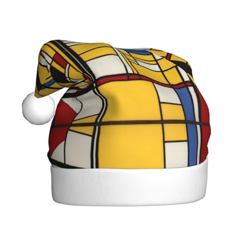 Afrikanische Schlammtuch, Tribal-Weihnachtsmütze, Weihnachtsmannmütze, Kostüm, Zubehör für Weihnachten, Neujahr, Urlaub, Party, Kopfbedeckung von HDSKFNS