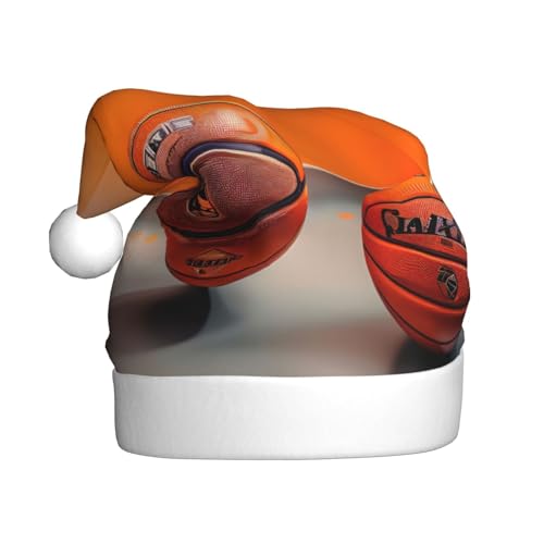Basketball-Weihnachtsmütze, Weihnachtsmannmütze, Kostüm, Zubehör für Weihnachten, Neujahr, Urlaub, Party, Kopfbedeckung Basketball-Weihnachtsmütze, Weihnachtsmannmütze, Kostüm, Zubehör für Weihnachten, Neujahr, Urlaub, Party, Kopfbedeckung von HDSKFNS