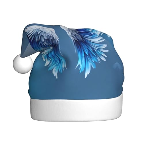 Engelsflügel-Weihnachtsmütze, Weihnachtsmannmütze, Kostüm, Zubehör für Weihnachten, Neujahr, Urlaub, Party, Kopfbedeckung Engelsflügel-Weihnachtsmütze, Weihnachtsmannmütze, Kostüm, Zubehör für Weihnachten, Neujahr, Urlaub, Party, Kopfbedeckung von HDSKFNS