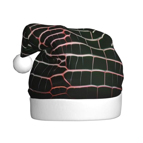 Krokodilhaut, Weihnachtsmütze, Weihnachtsmannmütze, Kostüm, Zubehör für Weihnachten, Neujahr, Urlaub, Party, Kopfbedeckung Krokodilhaut, Weihnachtsmütze, Weihnachtsmannmütze, Kostüm, Zubehör für Weihnachten, Neujahr, Urlaub, Party, Kopfbedeckung von HDSKFNS