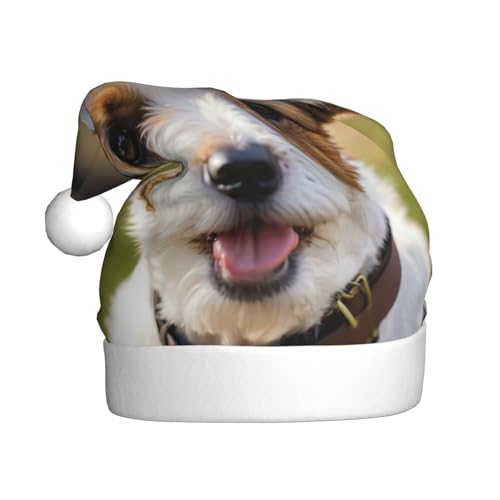 Niedliche Hunde-Weihnachtsmütze, Weihnachtsmannmütze, Kostüm, Zubehör für Weihnachten, Neujahr, Urlaub, Party, Kopfbedeckung Niedliche Hunde-Weihnachtsmütze, Weihnachtsmannmütze, Kostüm, Zubehör für Weihnachten, Neujahr, Urlaub, Party, Kopfbedeckung von HDSKFNS