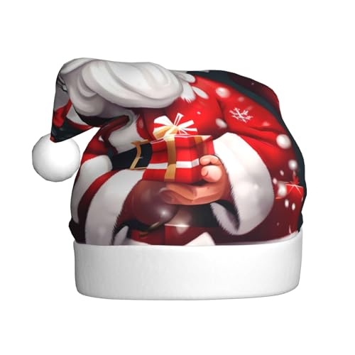 Weihnachtsmütze, Weihnachtsmannmütze, Kostüm, Zubehör für Weihnachten, Neujahr, Urlaub, Party, Kopfbedeckung von HDSKFNS