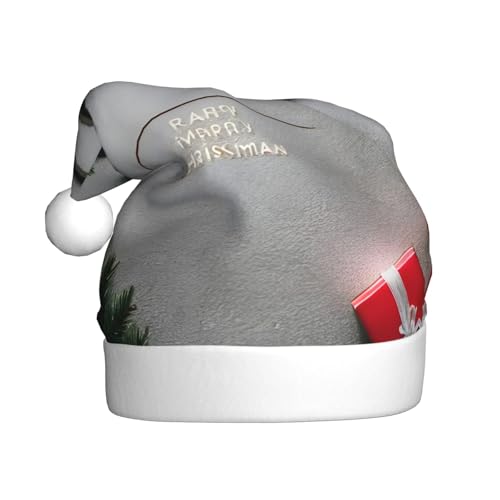 Weihnachtsmütze, Weihnachtsmannmütze, Kostüm, Zubehör für Weihnachten, Neujahr, Urlaub, Party, Kopfbedeckung Weihnachtsmütze, Weihnachtsmannmütze, Kostüm, Zubehör für Weihnachten, Neujahr, Urlaub, Party, Kopfbedeckung von HDSKFNS
