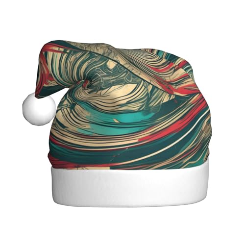 Weihnachtsmütze mit Aufschrift "Not All Who Wander Are Lost", Weihnachtsmannmütze, Kostüm, Zubehör für Weihnachten, Neujahr, Urlaub, Party, Kopfbedeckung Weihnachtsmütze mit Aufschrift "Not All Who Wander Are Lost", Weihnachtsmannmütze, Kostüm, Zubehör für Weihnachten, Neujahr, Urlaub, Party, Kopfbedeckung von HDSKFNS