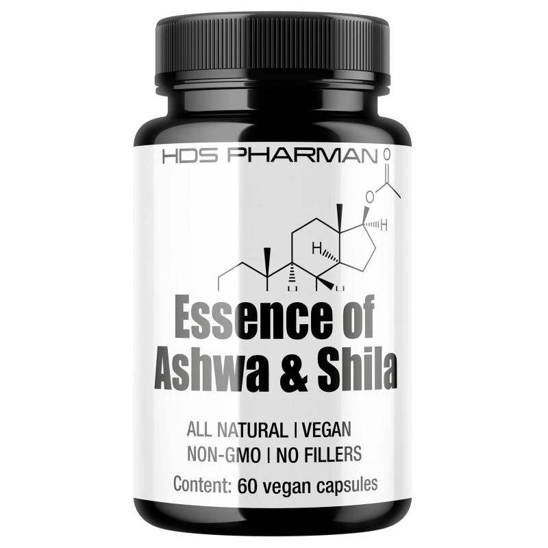 Essence Of Shilajit, Ashwagandha & Piperine - 60 Caps Day Supply von WildRootNatural
