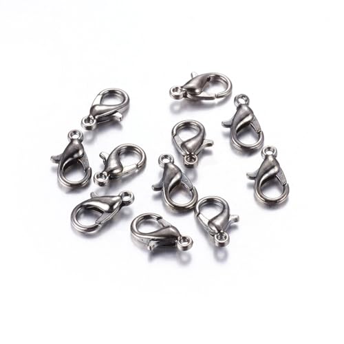 HDSupplies Karabinerverschlüsse, 100 Stück, Gunmetal Black, 10 x 6 mm/1 mm Loch HDSupplies Karabinerverschlüsse, 100 Stück, Gunmetal Black, 10 x 6 mm/1 mm Loch von HDSupplies