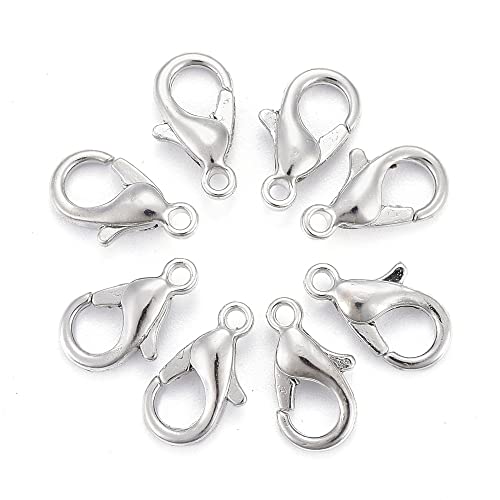 HDSupplies Karabinerverschlüsse, 100 Stück, silberfarben, 10 x 6 mm/1 mm Loch HDSupplies Karabinerverschlüsse, 100 Stück, silberfarben, 10 x 6 mm/1 mm Loch von HDSupplies
