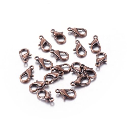 HDSupplies Karabinerverschlüsse, 16 x 8 mm/2 mm Loch, Kupferfarben, 100 Stück HDSupplies Karabinerverschlüsse, 16 x 8 mm/2 mm Loch, Kupferfarben, 100 Stück von HDSupplies