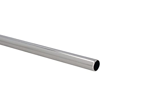 HDTL Zubehör für Gardinenstangen Ø 16mm Edelstahl Optik Ø 16mm Stange 180cm HDTL Zubehör für Gardinenstangen Ø 16mm Edelstahl Optik Ø 16mm Stange 180cm von HDTL