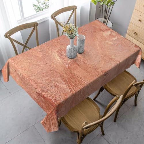 Roségold, Kupfer, Textur, Metallic, Tischdecke, wasserdichte, staubdichte und knitterfreie Tischtuch - 90 x 140 cm Roségold, Kupfer, Textur, Metallic, Tischdecke, wasserdichte, staubdichte und knitterfreie Tischtuch - 90 x 140 cm von HDTVTV