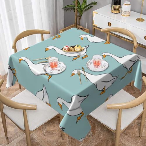 Süße Gänse, Tischdecke, wasserdichte, staubdichte und knitterfreie Tischtuch - 55 Zoll Süße Gänse, Tischdecke, wasserdichte, staubdichte und knitterfreie Tischtuch - 55 Zoll von HDTVTV