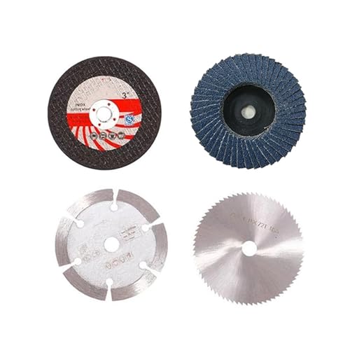 HDUNGM 75 x 10 mm Mini-Winkelschleifscheibe, Trennscheibe for Holz und Metall, Hochgeschwindigkeits-Hartmetall-Polierscheibe for Zubehörset for elektrische Winkelschleifer HDUNGM 75 x 10 mm Mini-Winkelschleifscheibe, Trennscheibe for Holz und Metall, Hochgeschwindigkeits-Hartmetall-Polierscheibe for Zubehörset for elektrische Winkelschleifer von HDUNGM