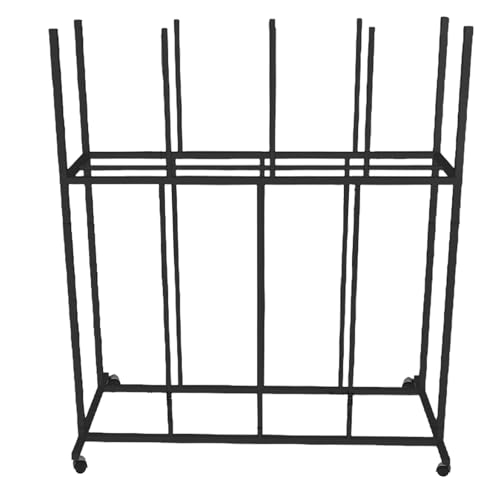 HDYZJQ Lagerregal Kartonlagerregal Mobiler Wagen, Tragbarer Karton-Trennwagen Für Lagerfabriken, Zeichenbretter, Bilderrahmen, Organizer-Ständer(Hold 100-150 Pcs) von HDYZJQ