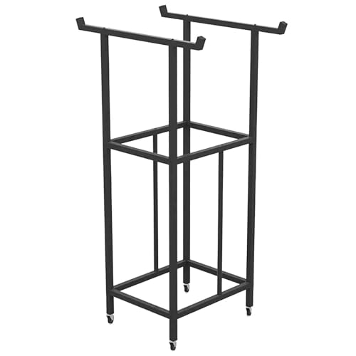 HDYZJQ Lagerregal Kartonlagerregal Mobiler Wagen, Tragbarer Karton-Trennwagen Für Lagerfabriken, Zeichenbretter, Bilderrahmen, Organizer-Ständer(Hold 80-120 Pcs) von HDYZJQ