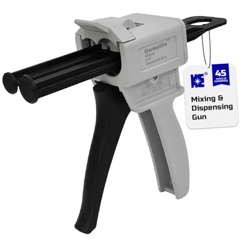 COSMOSTAR Misch- & Dosierpistole für 50ml Kartuschen – 1:1 & 2:1 Mischverhältnis, Epoxidharz & Klebstoff Dispenser Kompatibel mit Loctite, Devcon, Araldite COSMOSTAR Misch- & Dosierpistole für 50ml Kartuschen – 1:1 & 2:1 Mischverhältnis, Epoxidharz & Klebstoff Dispenser Kompatibel mit Loctite, Devcon, Araldite von HE COSMOSTAR