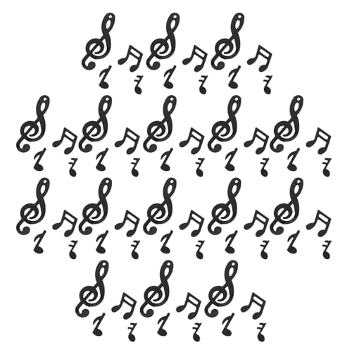 HEALEEP 1 Packung 15 g Konfetti mit Musiknoten, Tischdekoration, Partyzubehör für Musikpartys, Geburtstage, Hochzeiten, Babypartys, Festivals (verschiedene Stile) von HEALEEP