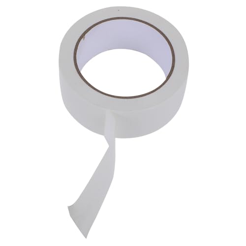 HEALEEP 1 Rolle Netzband Montage Verstärktes Band Montieren Teppich Schwer Pflicht Klebrig Polsterband Dekoratives Klebeband Hochzeitsband Klebeband Zur Dekoration Partyzubehör Stoff Weiß von HEALEEP