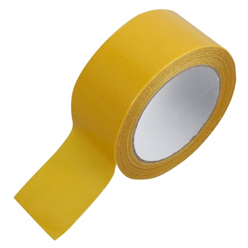 HEALEEP 1 Rolle doppelseitiges Klebeband Teppichklebeband für Hartholzböden Klebeband reparieren Gewebeband Teppichklebeband für Teppich Klebebänder Stoffband Ballaststoff Gelb HEALEEP 1 Rolle doppelseitiges Klebeband Teppichklebeband für Hartholzböden Klebeband reparieren Gewebeband Teppichklebeband für Teppich Klebebänder Stoffband Ballaststoff Gelb von HEALEEP