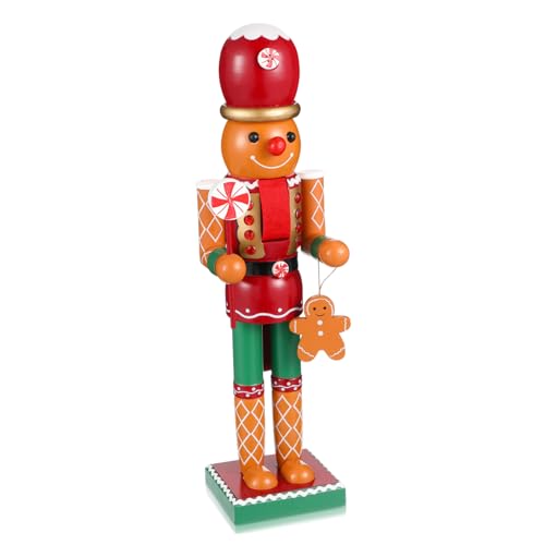 HEALEEP 1 Stück Weihnachts Holzfigur Weihnachtsmann Dekoration für Festliche Anlässe Farbenfrohes und Sicheres Material für Weihnachtsfeiern Zuhause Deko von HEALEEP