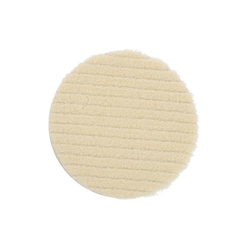 HEALEEP 1 Stück Wollschale Metall Polierpad Woll Polierkissen Woll Polierpads Professionelle Polierscheibe Woll Schleifkopf Werkzeug Puffer Polierrad Woll Polierscheibe von HEALEEP