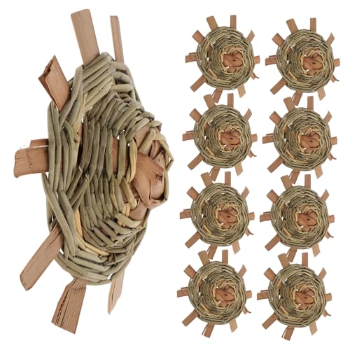 HEALEEP 10 Stück Klein Miniatur Strohhüte Woven Straw Hats für DIY Puppen Kreative Bastelprojekte und Dekoration für Puppenhaus und Mikro Landschaften HEALEEP 10 Stück Klein Miniatur Strohhüte Woven Straw Hats für DIY Puppen Kreative Bastelprojekte und Dekoration für Puppenhaus und Mikro Landschaften von HEALEEP