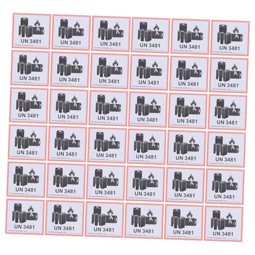 HEALEEP 100 Blatt Lithium Ionen Batterie Warnetiketten Selbstklebende Aufkleber für Sicheren Transport Caution Labels für Batterieversand Feuerfest und Strapazierfähig HEALEEP 100 Blatt Lithium Ionen Batterie Warnetiketten Selbstklebende Aufkleber für Sicheren Transport Caution Labels für Batterieversand Feuerfest und Strapazierfähig von HEALEEP