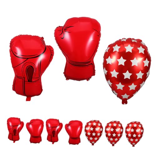 HEALEEP 12 Luftballons In Boxhandschuhform – Aufblasbare Boxhandschuhe Wrestling Partyzubehör Sportthema Geburtstagsdekorationen Für Kinderpartys von HEALEEP