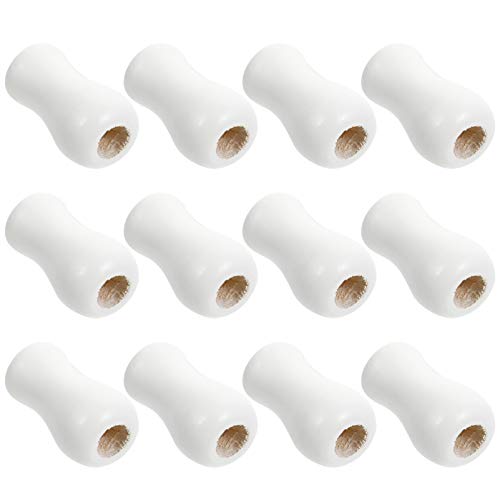 HEALEEP 12Stücke Holz Quasten für Fensterblind Schnur Cord Drops Enden Ziehen für Jalousien für Basteln und Outdoor Ausrüstung HEALEEP 12Stücke Holz Quasten für Fensterblind Schnur Cord Drops Enden Ziehen für Jalousien für Basteln und Outdoor Ausrüstung von HEALEEP