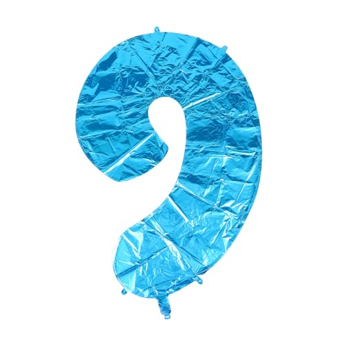 HEALEEP 1Stück Folienballon Zahl Aufblasbare Luftballons für Partys und Dekoration für Geburtstagsfeiern Hochzeiten und Festliche Anlässe Farbenfroh von HEALEEP