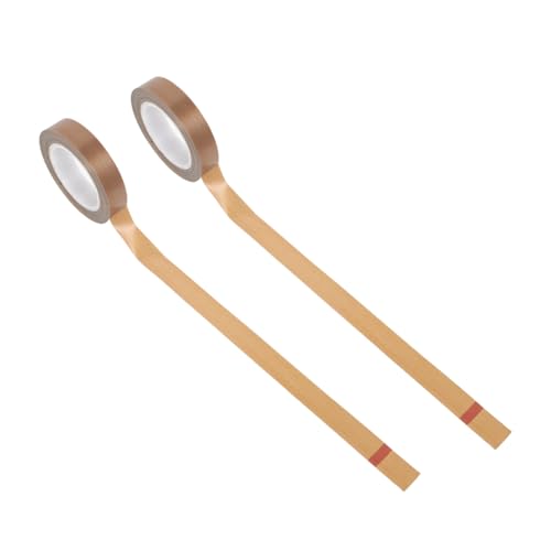 HEALEEP 2 Rollen Hitzebeständiges Klebeband Isolierung Streifen Ptfe-band Dichtungsband Für Vakuumierer Vakuumierband Ptfe-dichtungsband Klebeband Für Vakuumierer Isolierbänder Ptfe-bänder von HEALEEP